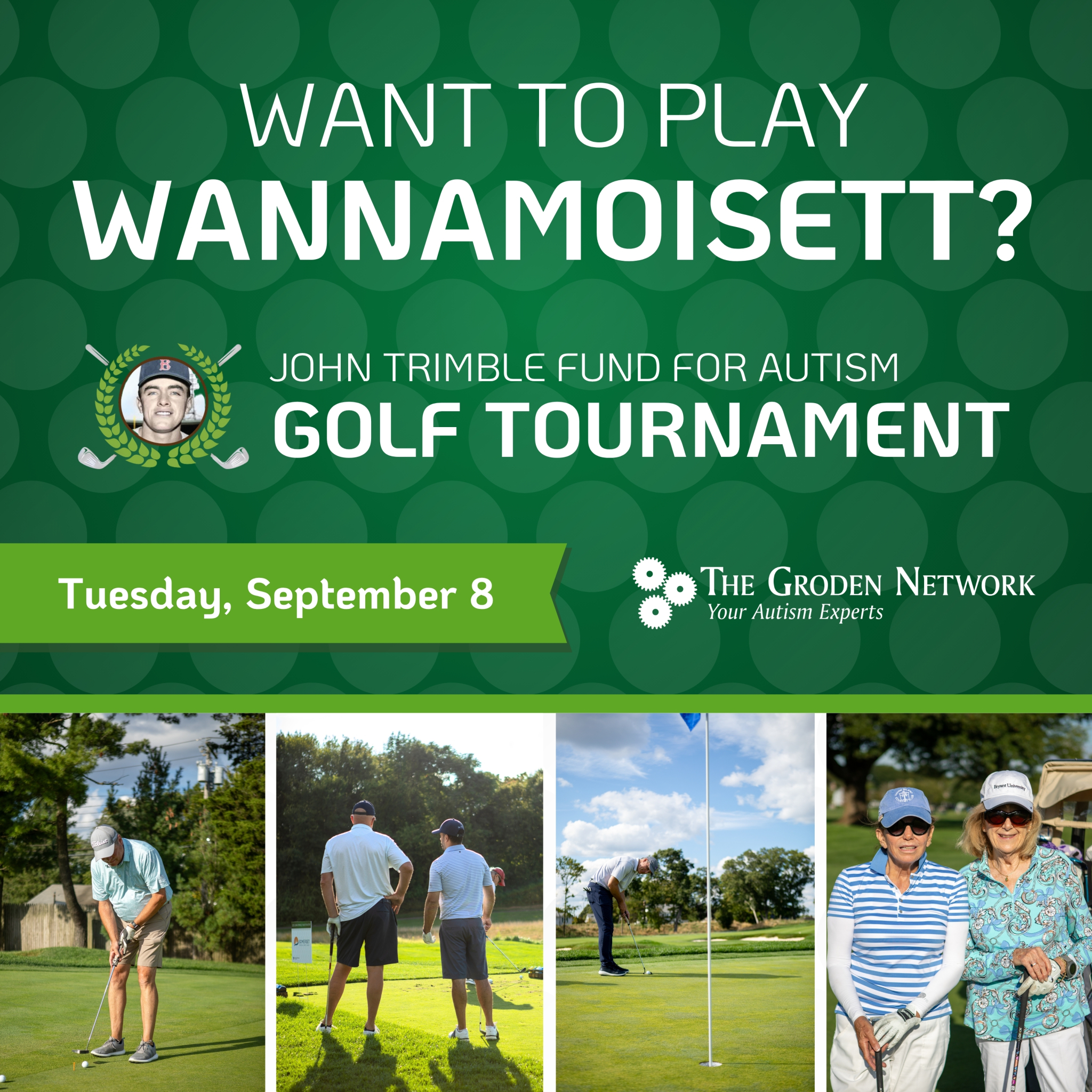 Golf Website Pop Up